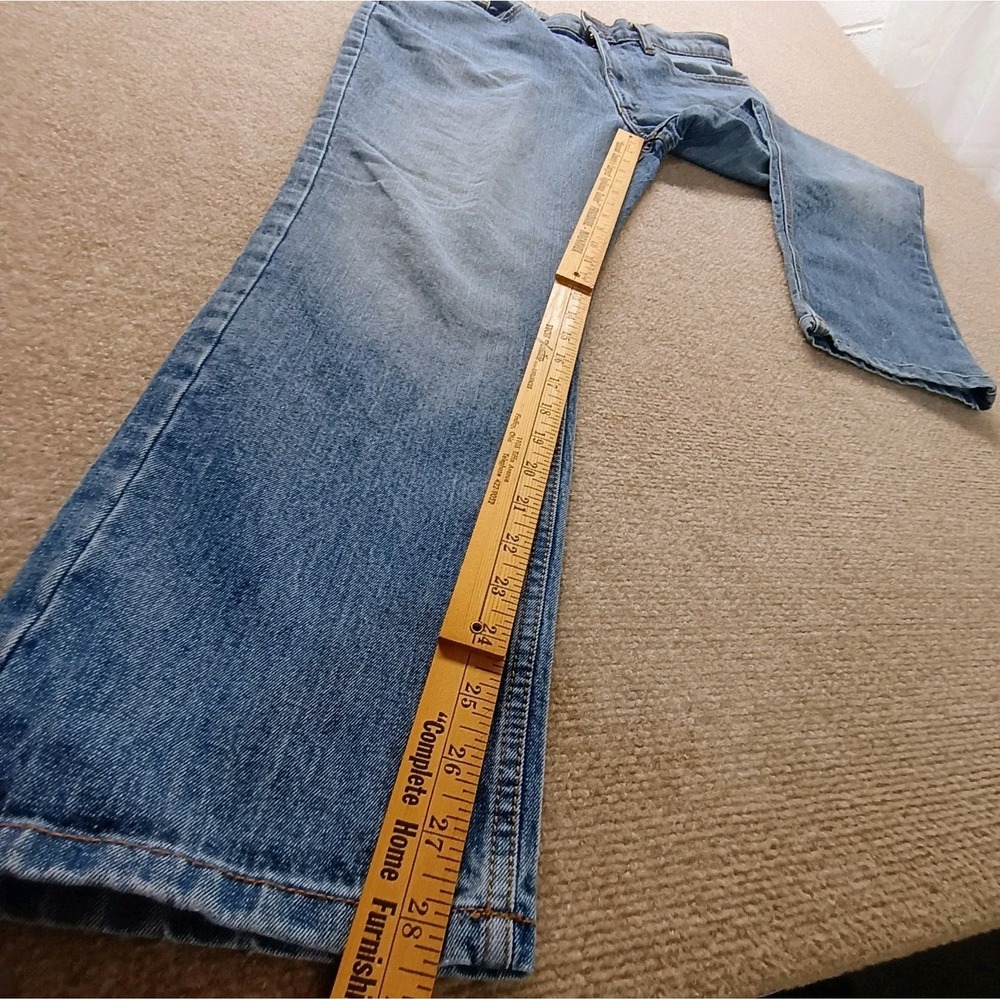 RedHead Jeans Men Fits 36x28.5 Blue Denim Stretch Mid Rise Straight Leg Workwear - Picture 5 of 10